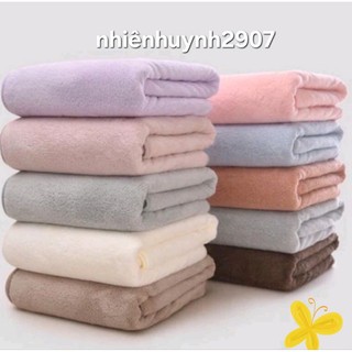 ( SET 3 KHĂN ) Khăn Tắm Lông Cừu Hàn Quốc 70×140cm