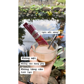 [CHÍNH HÃNG 100%] Cà Phê Giảm Cân Mâm Xôi Raspberry Coffee hộp 15 gói