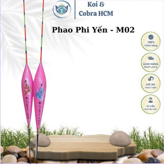 Phao phi yến - m02 - 1,2,3 - phao câu cá chất liệu nano