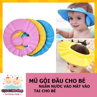 Mũ tắm gội đầu cho bé