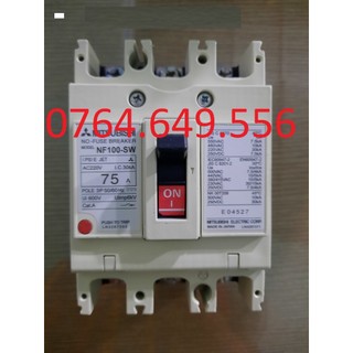 APTOMAT 3 PHA MITSUBISHI MÀU TRẮNG