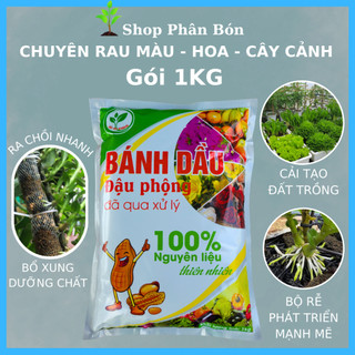 Phân bón bánh dầu đậu phộng cho mọi cây trồng và rau sạch