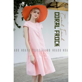 Đầm babydoll hồng NGADO