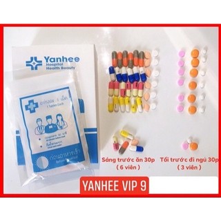 Giảm cân yanhee vip 9 thái lan giảm 3-5kg/ 1 tuần