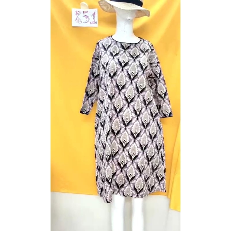 đầm sơmi dáng đứng cổ điển. S851