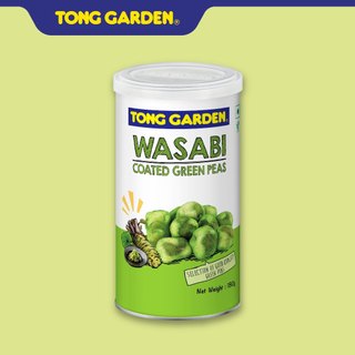 Đậu hà lan vị mù tạt tong garden lon 180g/ wasabi coated green peas can 180g