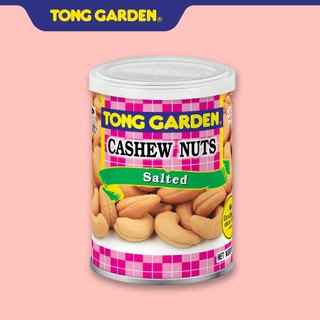 Hạt điều rang muối tong garden lon 150g/ salted cashew nuts can 150g