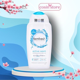 Dung dịch vệ sinh phụ nữ Femfresh cao cấp năng động Femfresh Active Fresh Wash 250ml - Xám Anh Quốc