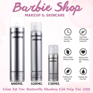GÔM XỊT TÓC BUTTERFLY SHADOW [150ml-320ml-600ml] loại 1 ( Keo Xịt Tóc )