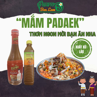 Mắm Trộn Gỏi Đu Đủ, Ba Khía, Mắm Nêm Lào Somtum Tam Mak Houng hiệu PADAEK - Hương Vị Lào Đích Thực!