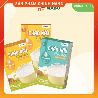 Cháo ăn dặm bột ăn dặm mabu 400g 900g