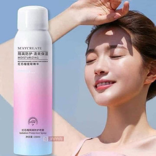   CHÍNH HÃNG  Xịt Chống Nắng Nâng Tone Trắng Da Body 150ml- Chính Hãng Maycreate Nội Địa Trung 