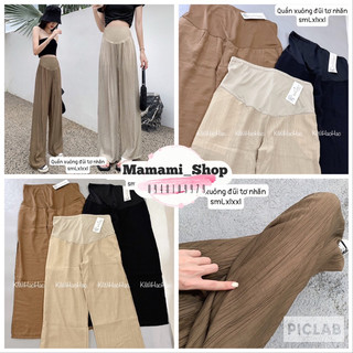 Quần culottes bầu(quần bầu ống rộng)