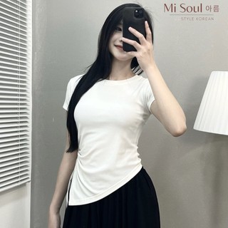 Áo thun cổ tròn đuôi nhọn - Kiểu dáng thời trang TTMC0103