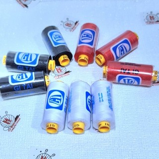 Cuộn chỉ gitai may quần áo trắng đen đỏ