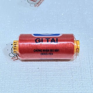 (400m/1 cuộn) cuộn chỉ gitai may quần áo trắng đen đỏ