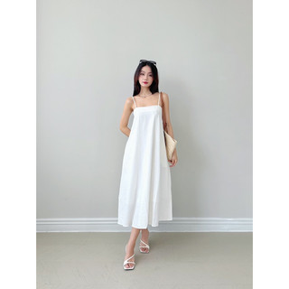 Ceci Cela - Đầm dây dáng suông dài Linage