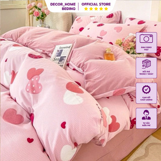  FREESHIP-Bộ chăn ga gối họa tiết hoa nhí chất Cotton  ĐŨI Organic cao cấp đủ kích thước có bo chun theo yêu cầu 