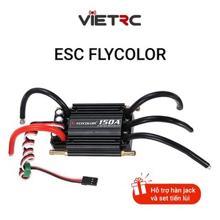 ESC không chổi than Flycolor 50a, 70a, 90a, 120a, 150a tản nhiệt nước dùng cho tàu/cano điều khiển