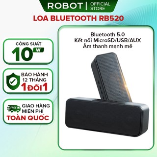 Loa Bluetooth ROBOT RB520 Công Suất 10W 1200mAh Super Bass Stereo Original