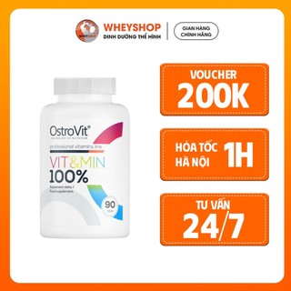 Viên uống bổ sung vitamin tổng hợp OstroVit VIT&MIN (90 viên) - WHEYSHOP VN