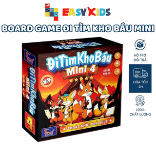 Đi tìm kho báu mini, đồ chơi board game phát triển tư duy phát triển khả năng nhớ logic suy luận