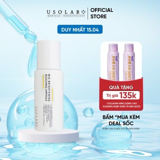 Serum trắng da USOLAB - Giúp sáng da, thu nhỏ lỗ chân lông Brightening Bleaching Ampoule 50ml