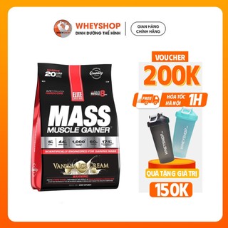 [Freeship + Quà tặng] Sữa dinh dưỡng tăng cân Mass Muscle Gainer 20Lbs (9.07kg)