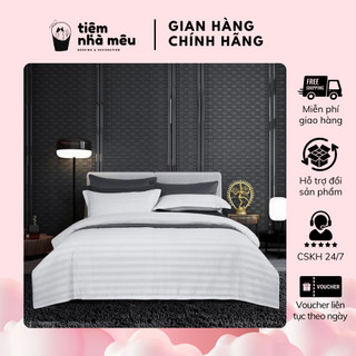 Bộ Vỏ Chăn Ga Gối Cotton 3F 4 Món Sang Trọng Chuyên Dùng Cho Homestay Khách Sạn Fullsize ( Vol2)