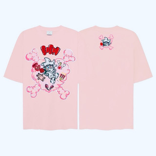 BOBUI BEBIBO DRUNK IN LOVE TEE/ POWDER PINK