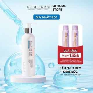 Sữa Tắm trắng tại nhà Bio Intensive Exfoliating Wash Usolab 250ml