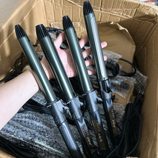  Máy uốn tóc Gương Đen làm xoăn chuyên nghiệp    dây xoay trục   máy uốn gương có mức điều chỉnh nhiệt 