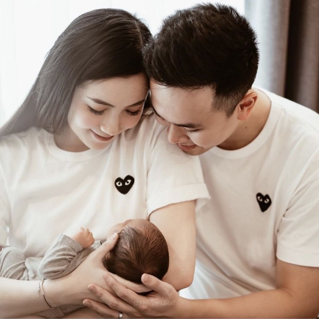 Áo Thun Nam Nữ Tim Play CDG Chất Cotton Cao Cấp