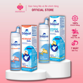 Xịt khoáng Biển Stérimar Baby 50ml/100ml
