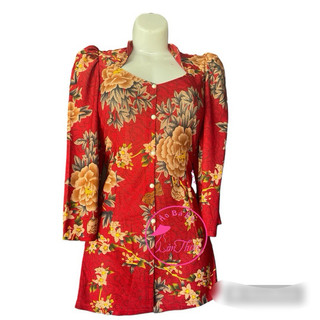 áo bà ba CỔ NỮ HOÀNG-tay phồng