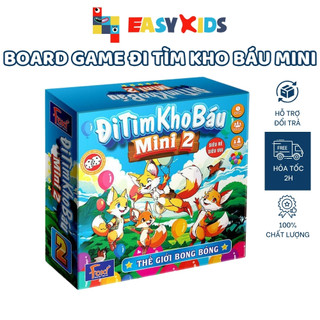 Đi tìm kho báu mini, đồ chơi board game phát triển tư duy dễ chơi vui nhộn