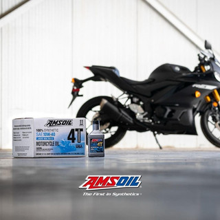 Dầu Nhớt Xe Số AMSOIL 4T Performance 10w-40 946ml (MC4QT)