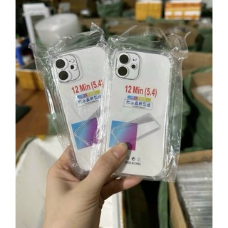 Ốp lưng dẻo trong suốt chống sốc 4 góc cho iPhone 13 Mini/12 mini