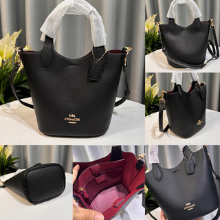 Túi C0ach Hanna Bucket đơn giản
