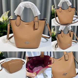 Túi C0ach Hanna Bucket đơn giản
