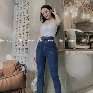 Quần Jean Nữ Lưng Cao [Hottrend
