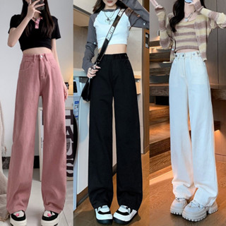 Quần Kaki Nữ trơn ống rộng dáng suông nam nữ lưng cao ôm eo,quần ống suông kaki trơn basic MIAA Nam nữ Năng Động BigSize