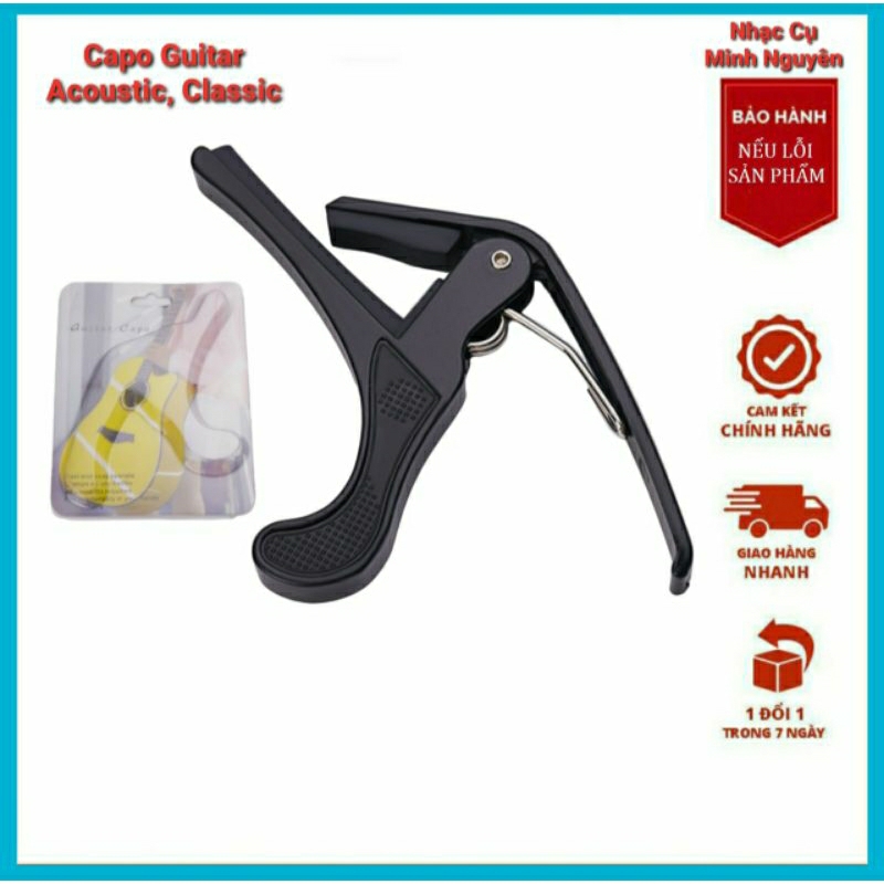 Capo guitar dùng cho đàn Classic, Acoustic
