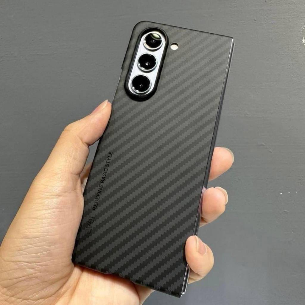 Ốp lưng Samsung Z Fold 5 (Fold5) chính hãng X-level Nanofiber Case