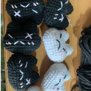 Móc khoá Thỏ Bunny len
