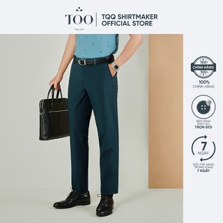 Quần âu nam TQQ chất liệu Polyester Q111 hạn chế nhăn, đứng phom, bền màu