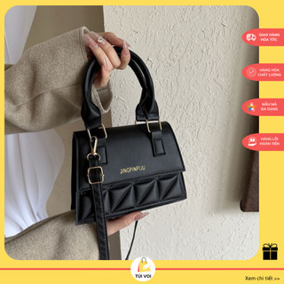  Túi xách nữ 2 quai Hàn Quốc Jinpiju SIZE 18 đeo chéo đeo vai classic phù hợp đi chơi đi tiệc CV211 