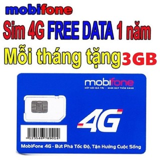 Sim Mobifone 4G Vào Mạng Vượt Trội Dùng Miễn Phí 12 Tháng Sim Mới Kích Hoạt Gói MDT250A MDT135A