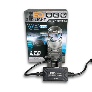 Đèn pha bi cầu mini V9 Pro Zedlight sản phẩm nâng cấp từ V9 công suất 65w chính hãng