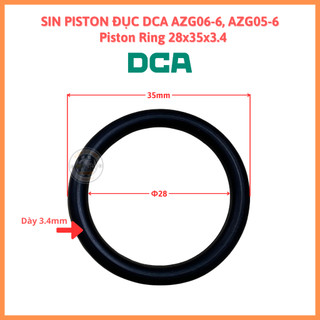 (Combo 2 cái) sin piston đục DCA AZG06-6, AZG05-6, TOTAL TH213006, TH2130016,(Inner Ring 28X3.4 MM)